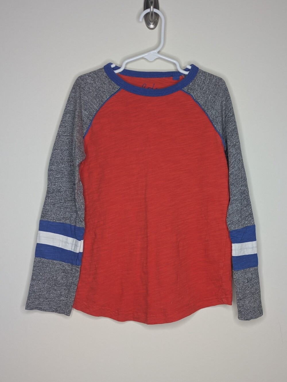 Boden Color Block Long Sleeve Shirt 7/8
